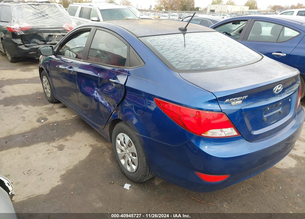 2016 HYUNDAI ACCENT SE VIN: KMHCT4AE1GU972954