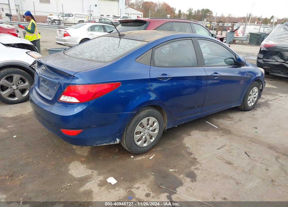 2016 HYUNDAI ACCENT SE VIN: KMHCT4AE1GU972954