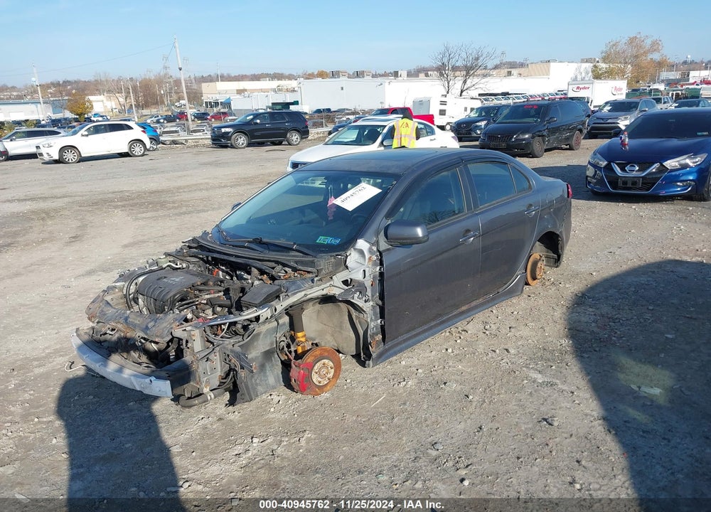 2008 MITSUBISHI LANCER VIN: JA3AU86U58U010298