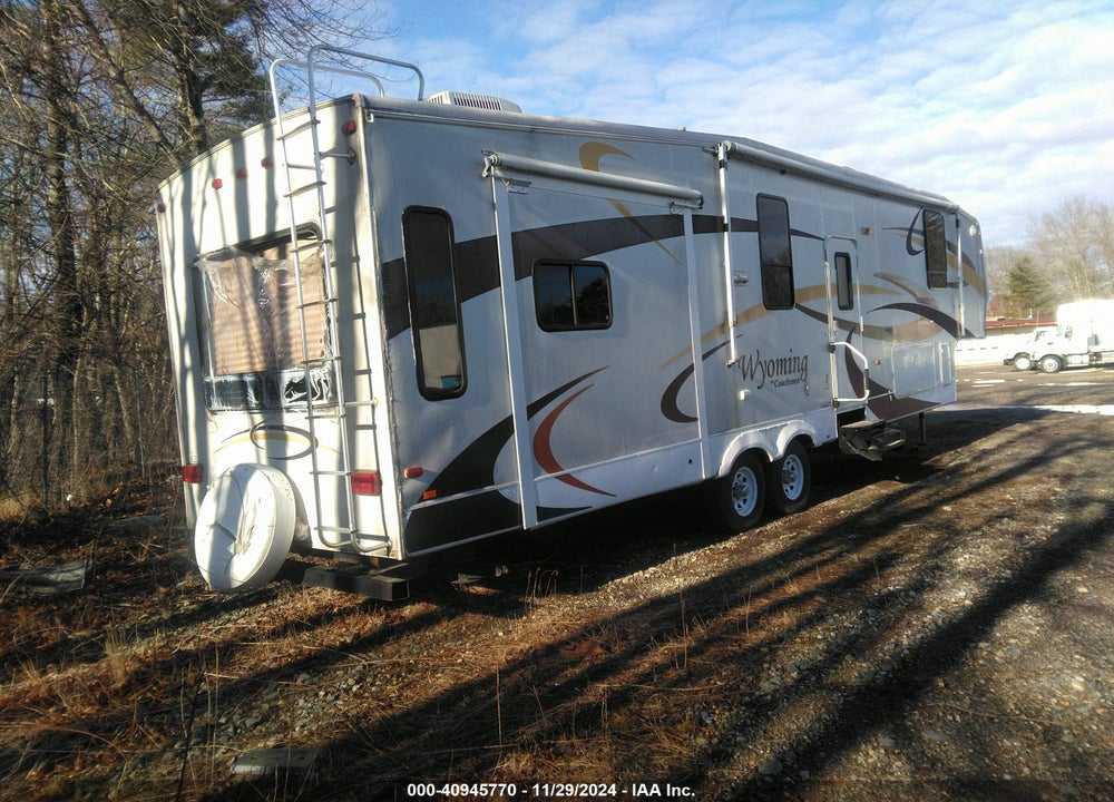 2007 COACHMEN WYOMING 338RLQS 5TH WHEEL 33 FT VIN: 1TC3B683X71310027