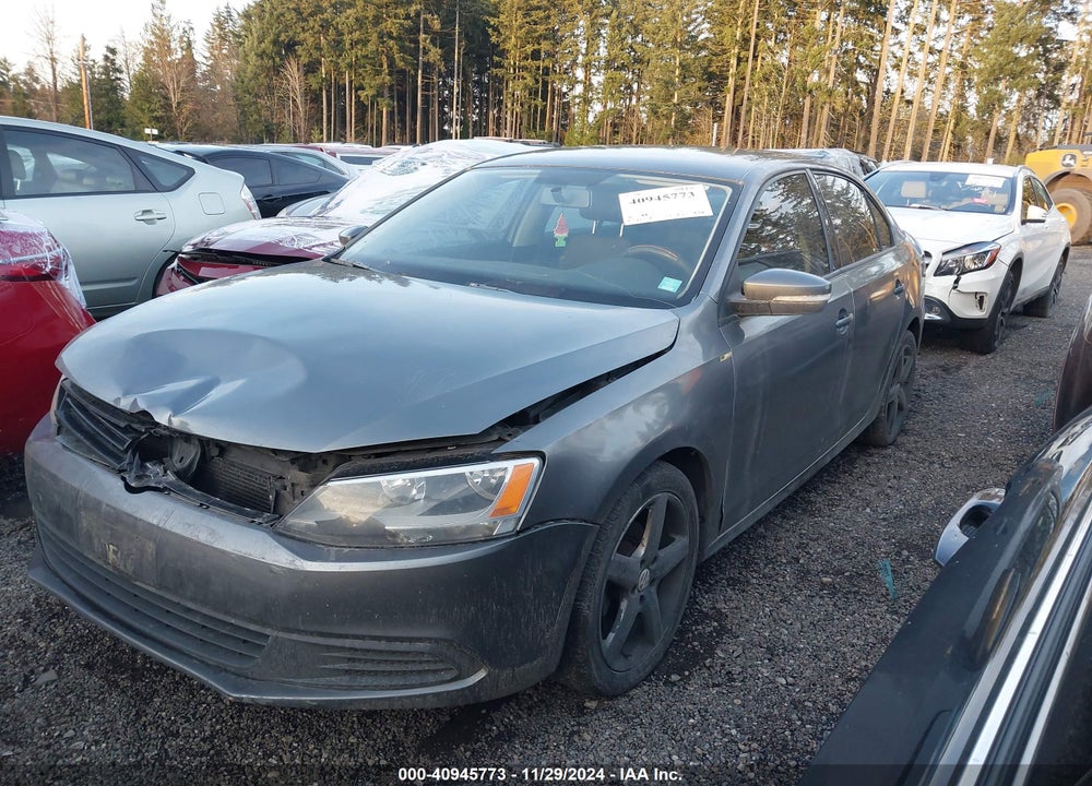 2011 VOLKSWAGEN JETTA 2.0L S VIN: 3VW2K7AJXBM306011