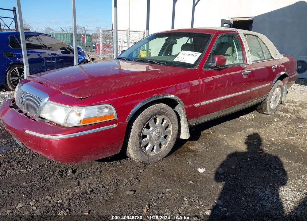 2003 MERCURY GRAND MARQUIS LS VIN: 2MEFM75W63X711078