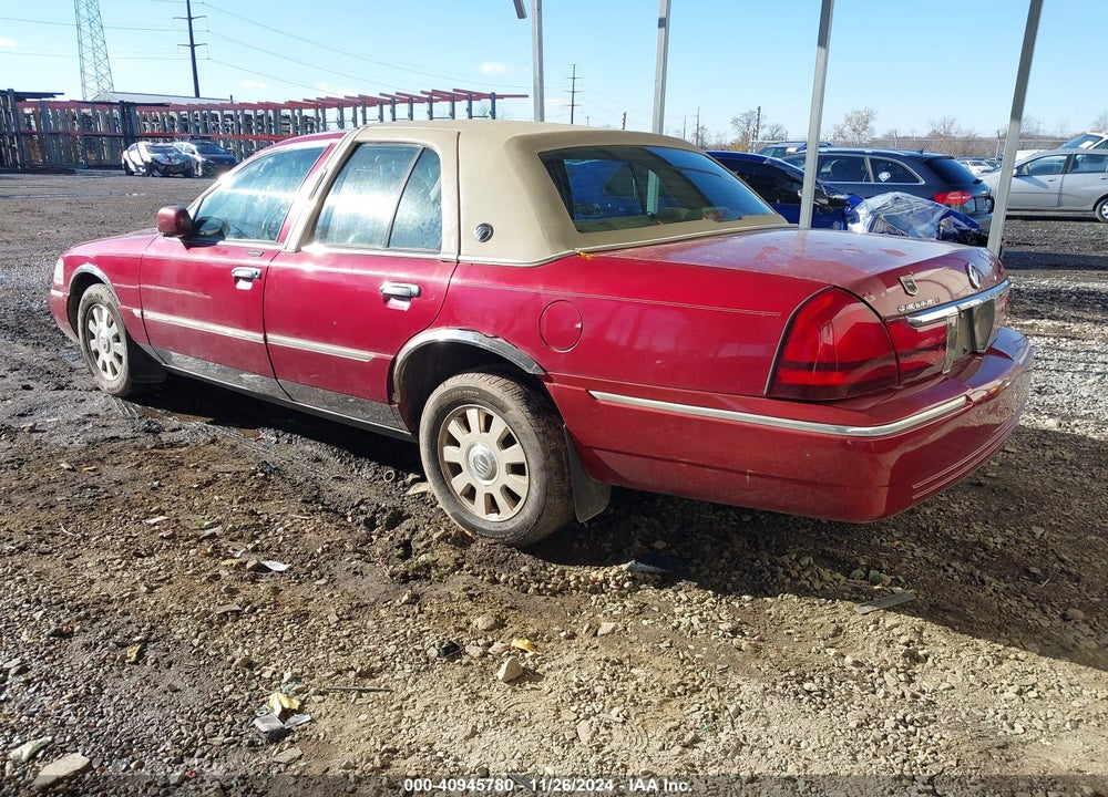 2003 MERCURY GRAND MARQUIS LS VIN: 2MEFM75W63X711078