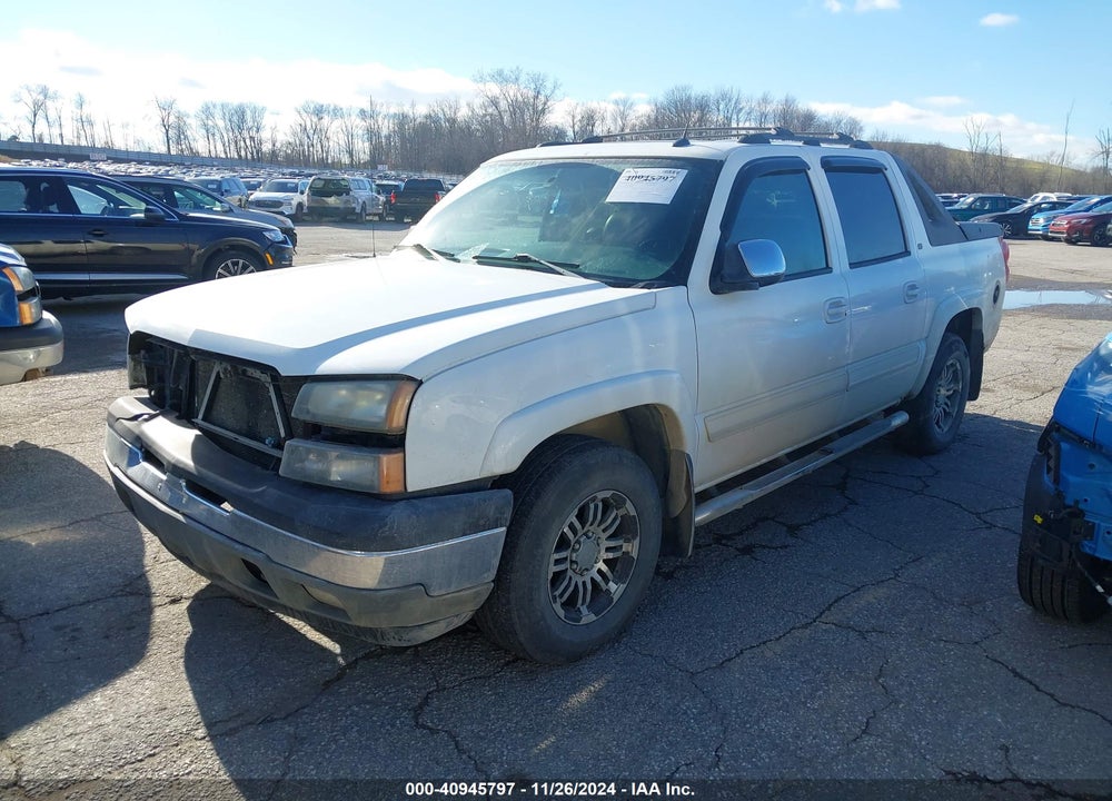 2005 CHEVROLET AVALANCHE VIN: 3GNEK12T05G230967