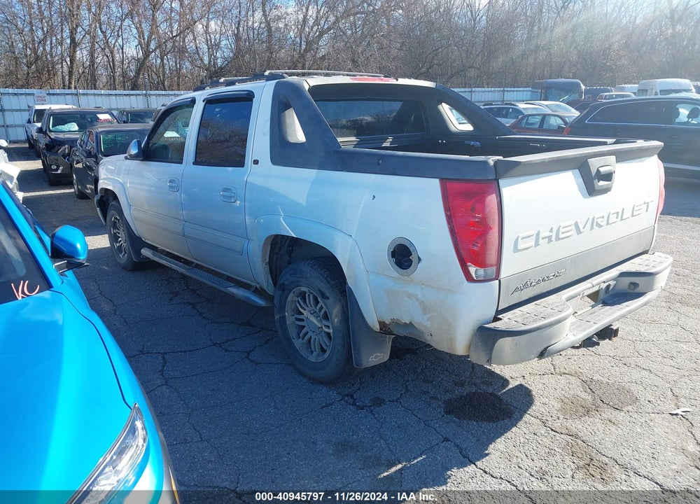 2005 CHEVROLET AVALANCHE VIN: 3GNEK12T05G230967
