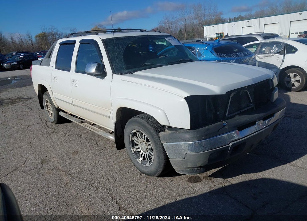 2005 CHEVROLET AVALANCHE VIN: 3GNEK12T05G230967