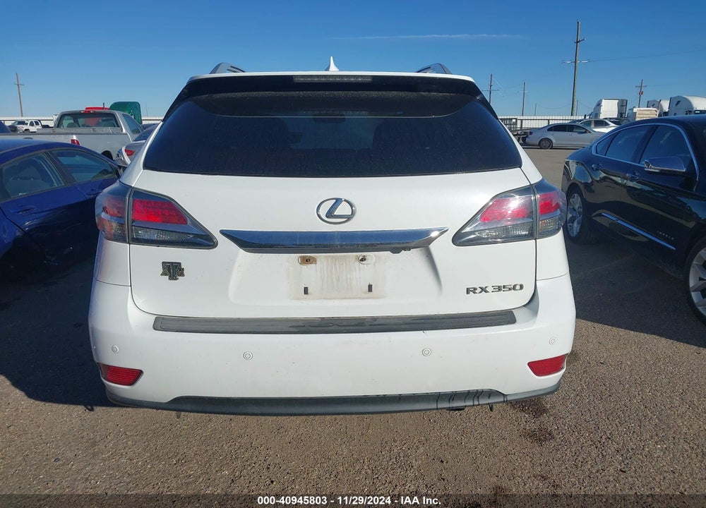 2015 LEXUS RX 350 CRAFTED LINE VIN: 2T2BK1BA7FC296479
