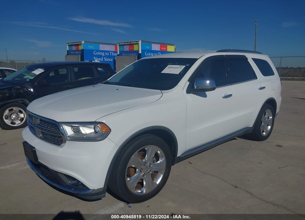 2015 DODGE DURANGO SXT VIN: 1C4RDHAG5FC722660