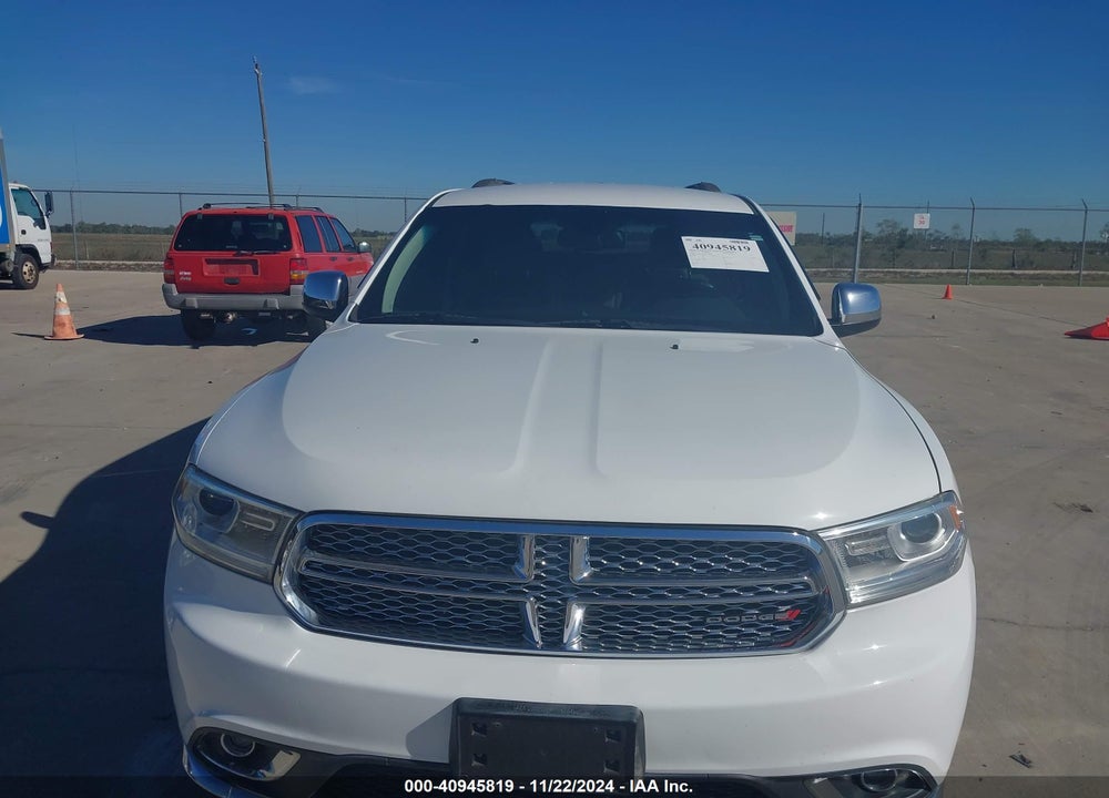 2015 DODGE DURANGO SXT VIN: 1C4RDHAG5FC722660