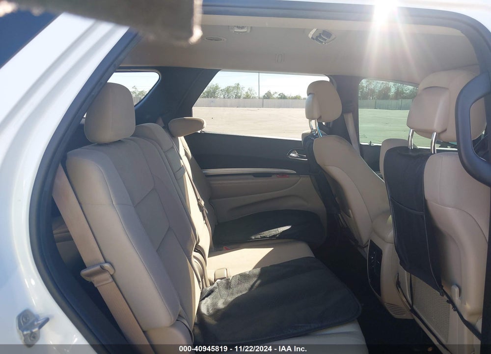 2015 DODGE DURANGO SXT VIN: 1C4RDHAG5FC722660