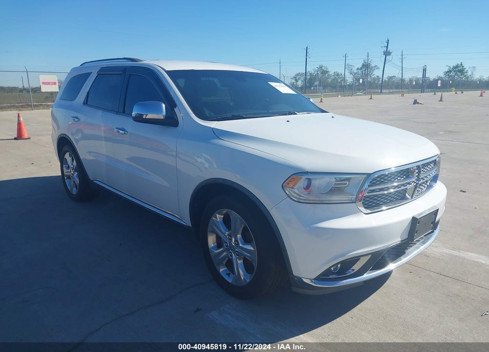 2015 DODGE DURANGO SXT VIN: 1C4RDHAG5FC722660