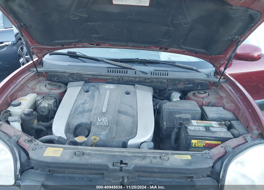 2005 HYUNDAI SANTA FE GLS/LX VIN: KM8SC13E35U887649
