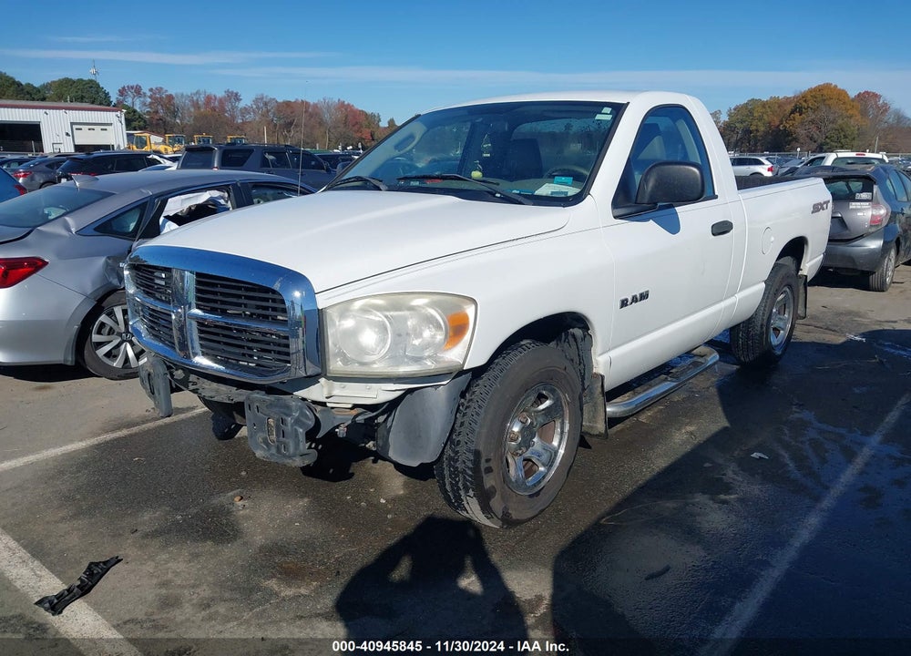 2008 DODGE RAM 1500 ST/SXT VIN: 1D7HA16K88J187997