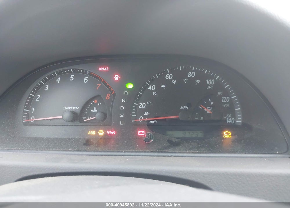 2002 TOYOTA CAMRY LE VIN: 4T1BE32K92U016442