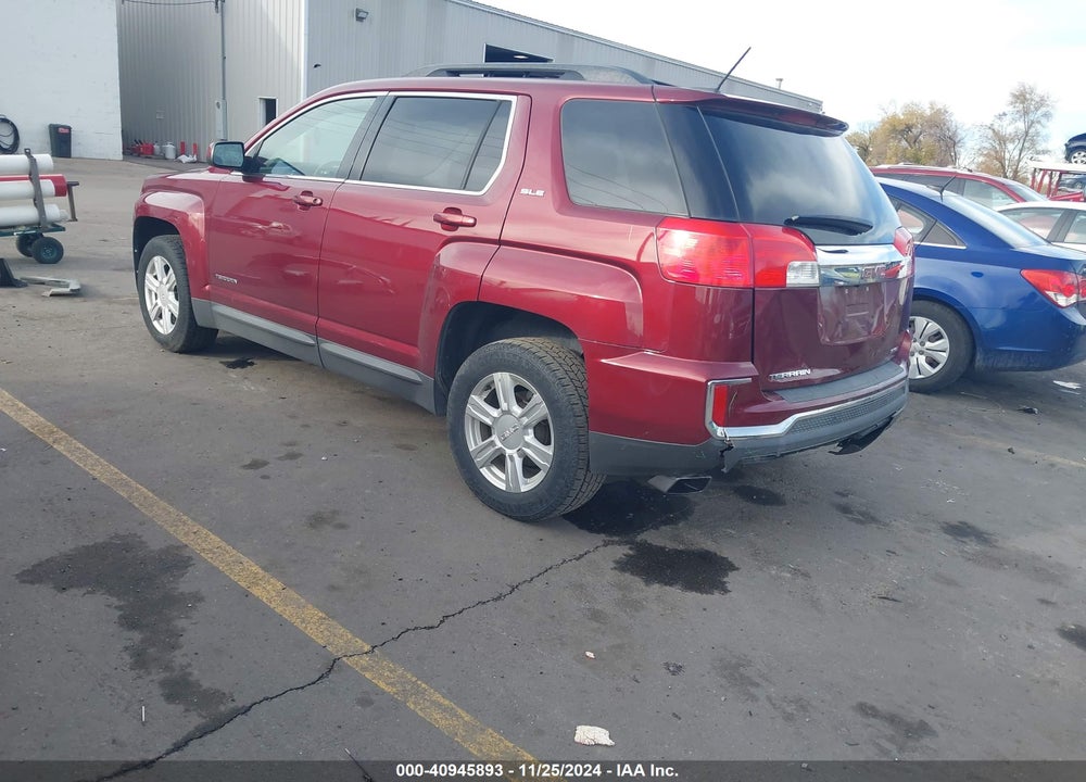 2016 GMC TERRAIN SLE-2 VIN: 2GKFLTEK6G6256808