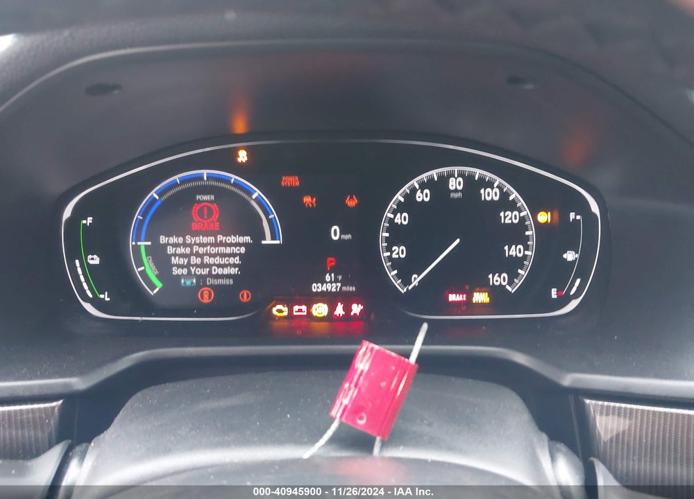 2022 HONDA ACCORD HYBRID SPORT VIN: 1HGCV3F21NA046366