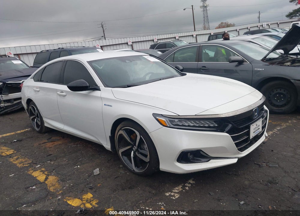 2022 HONDA ACCORD HYBRID SPORT VIN: 1HGCV3F21NA046366