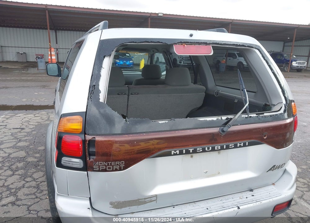2002 MITSUBISHI MONTERO SPORT ES/LS VIN: JA4MT21H12J051295