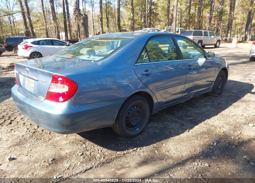 2002 TOYOTA CAMRY LE VIN: 4T1BE32K12U572387