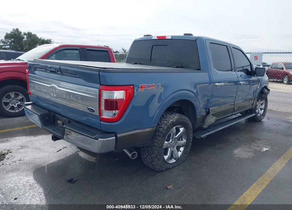 2023 FORD F-150 KING RANCH VIN: 1FTFW1E51PFD12144