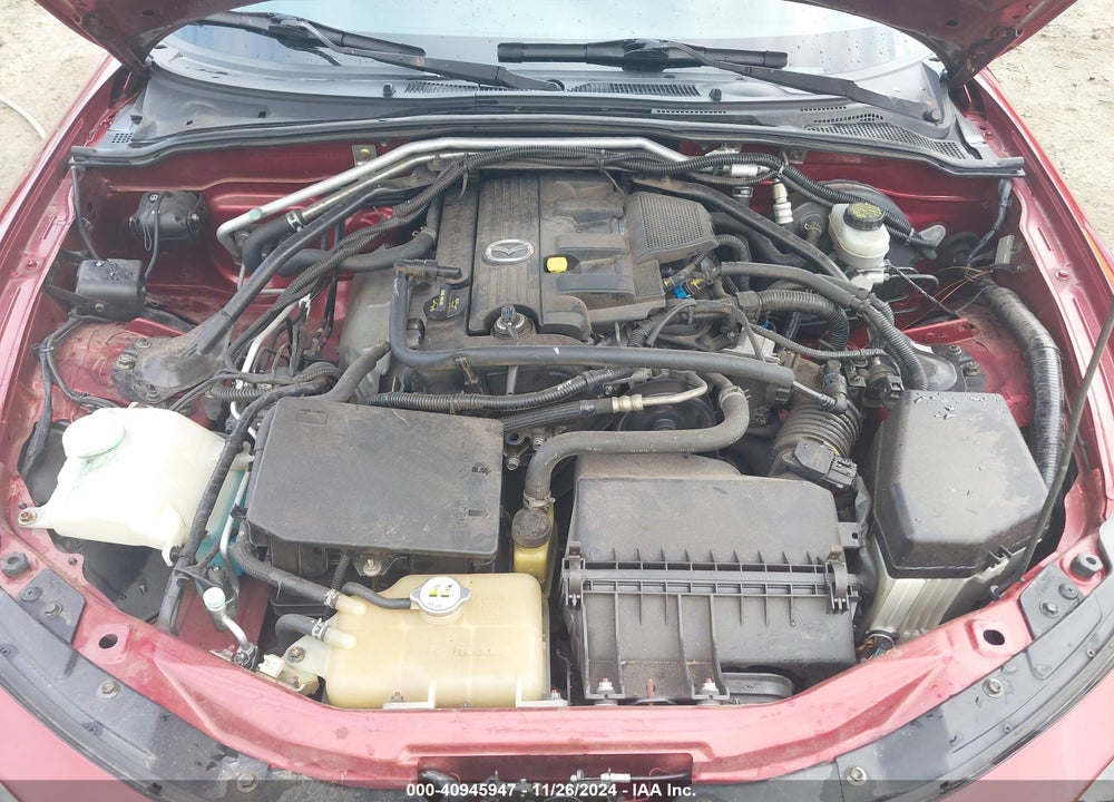 2006 MAZDA MX-5 GRAND TOURING VIN: JM1NC25F660110596
