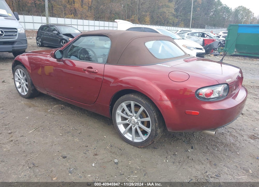 2006 MAZDA MX-5 GRAND TOURING VIN: JM1NC25F660110596