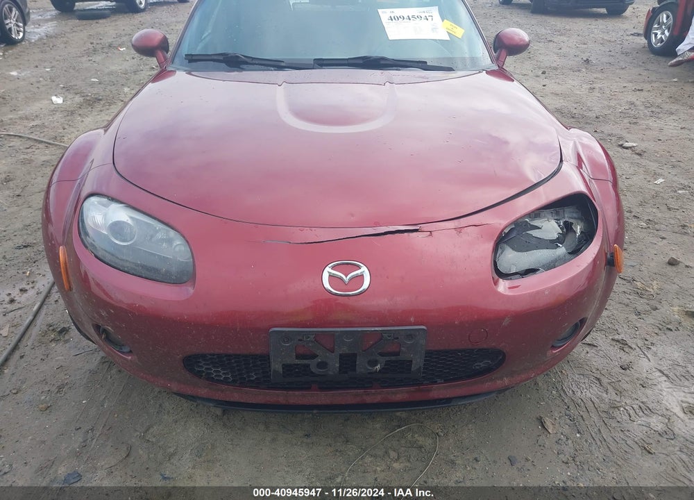 2006 MAZDA MX-5 GRAND TOURING VIN: JM1NC25F660110596