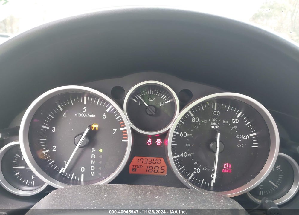 2006 MAZDA MX-5 GRAND TOURING VIN: JM1NC25F660110596