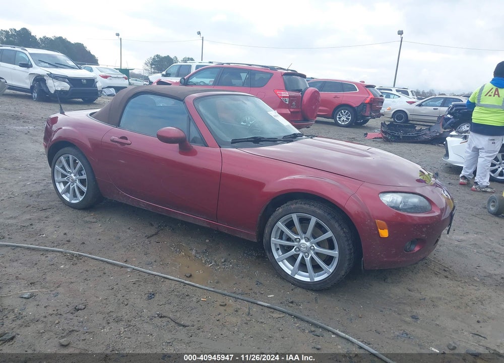 2006 MAZDA MX-5 GRAND TOURING VIN: JM1NC25F660110596