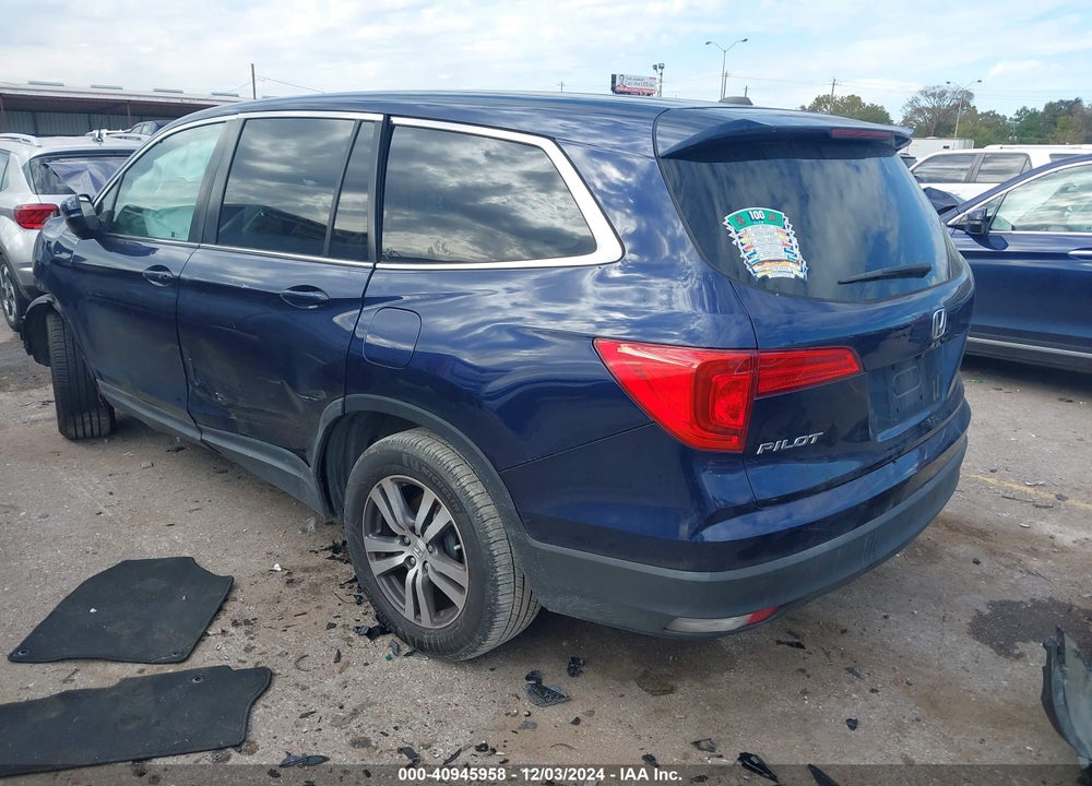 2017 HONDA PILOT EX-L VIN: 5FNYF5H5XHB010157
