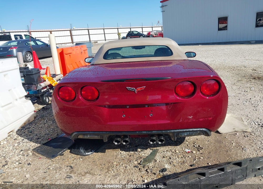 2006 CHEVROLET CORVETTE VIN: 1G1YY36U865118776
