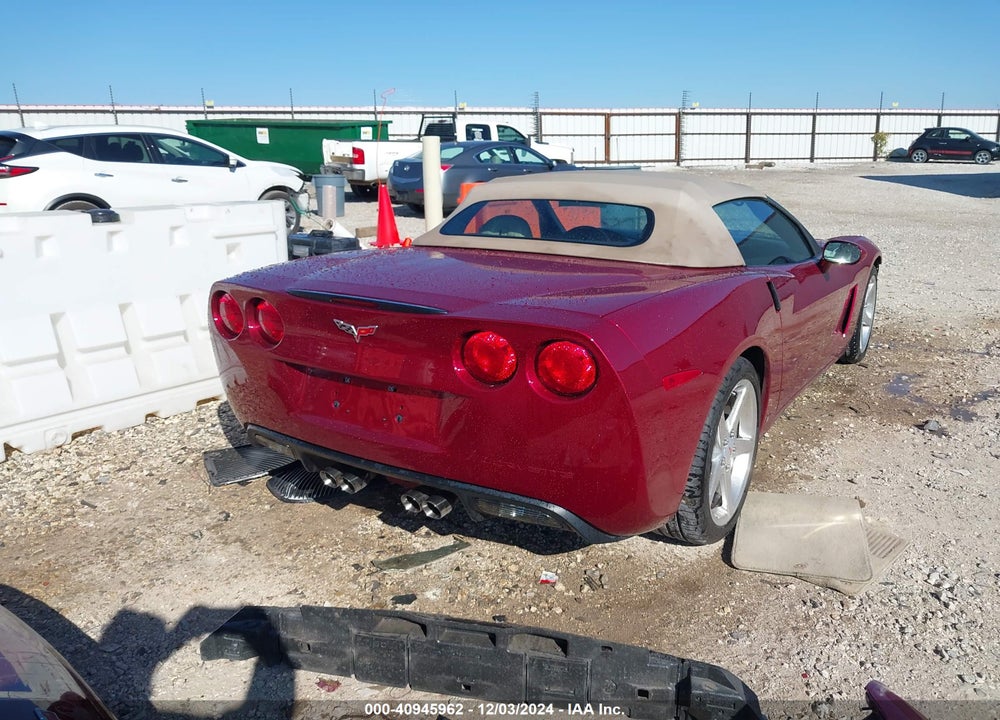2006 CHEVROLET CORVETTE VIN: 1G1YY36U865118776