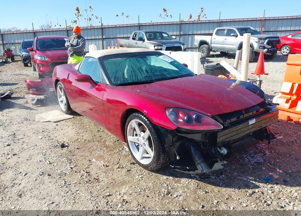 2006 CHEVROLET CORVETTE VIN: 1G1YY36U865118776