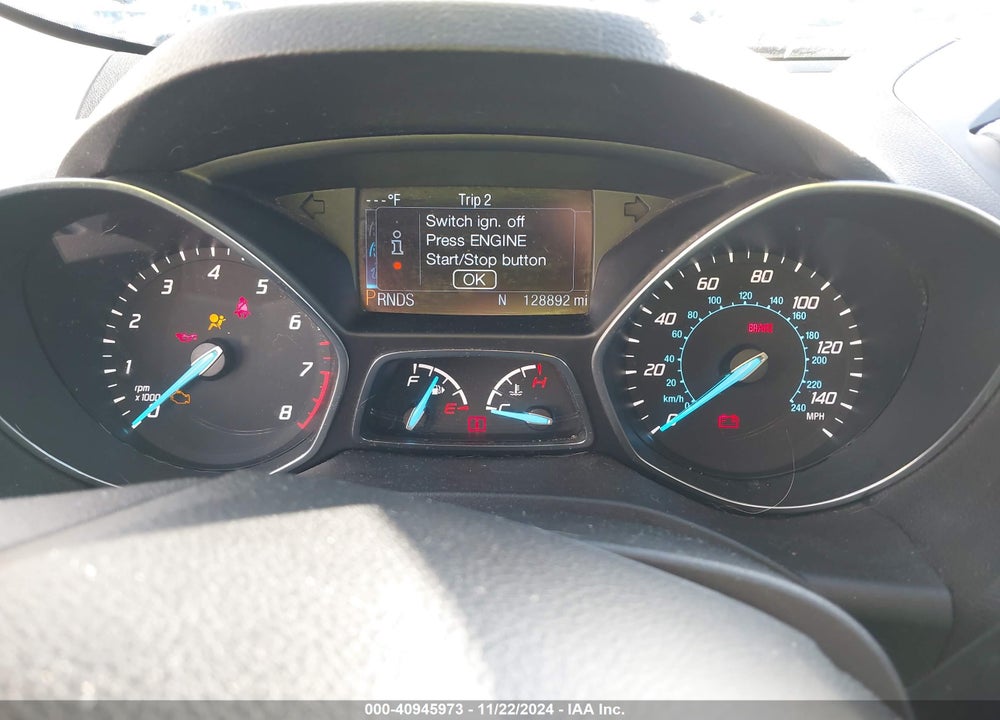 2014 FORD ESCAPE TITANIUM VIN: 1FMCU9J92EUA30552