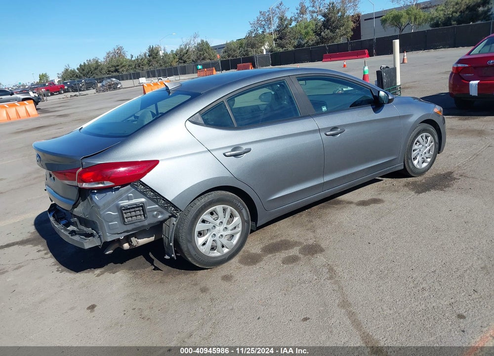 2017 HYUNDAI ELANTRA SE VIN: KMHD74LF5HU428604