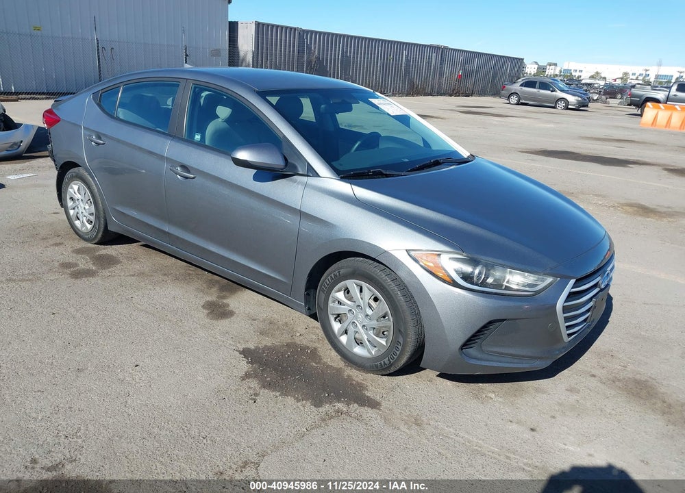 2017 HYUNDAI ELANTRA SE VIN: KMHD74LF5HU428604