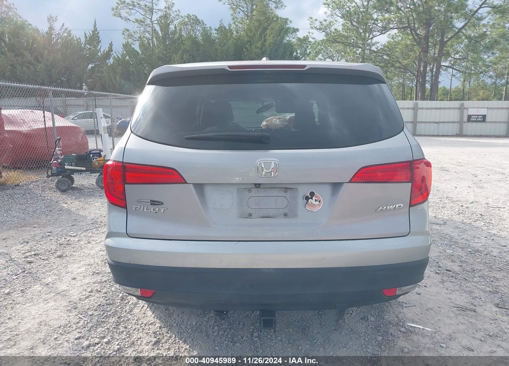 2018 HONDA PILOT EX-L VIN: 5FNYF6H53JB027281