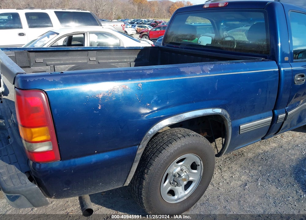 2000 CHEVROLET SILVERADO 1500 VIN: 1GCEC14V8YZ221376