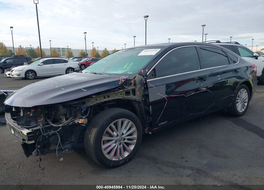 2013 TOYOTA AVALON HYBRID LIMITED VIN: 4T1BD1EB6DU010989