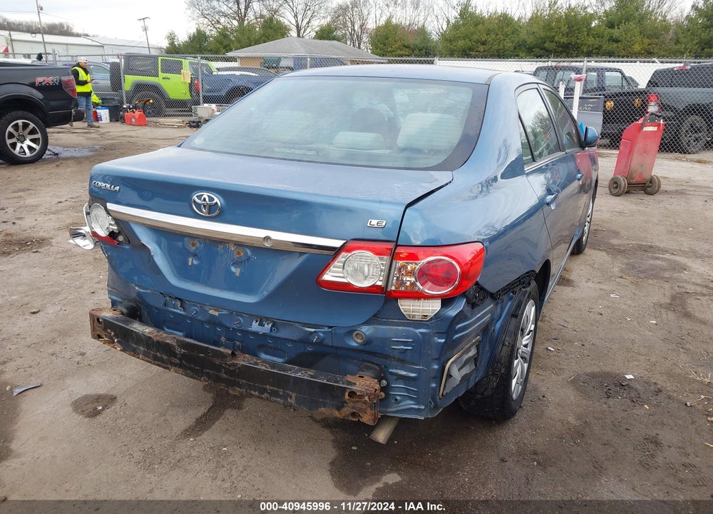 2013 TOYOTA COROLLA LE VIN: 5YFBU4EE4DP149483