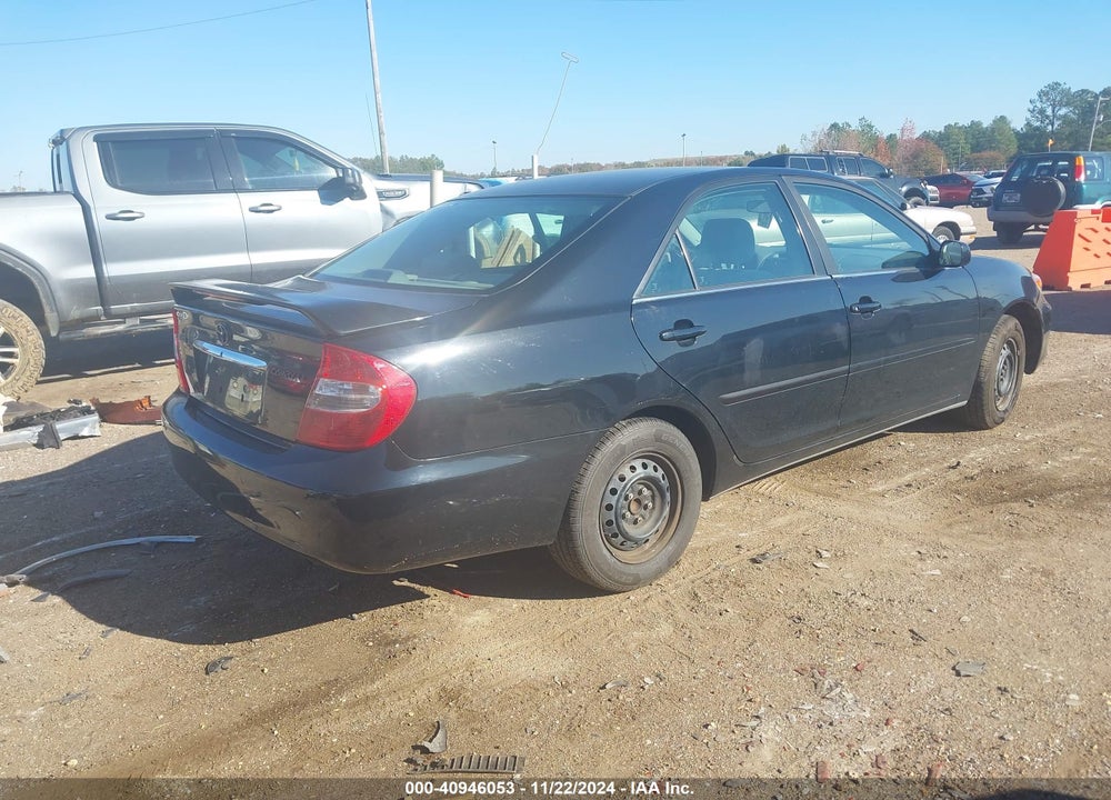 2004 TOYOTA CAMRY LE VIN: 4T1BE32K84U330599