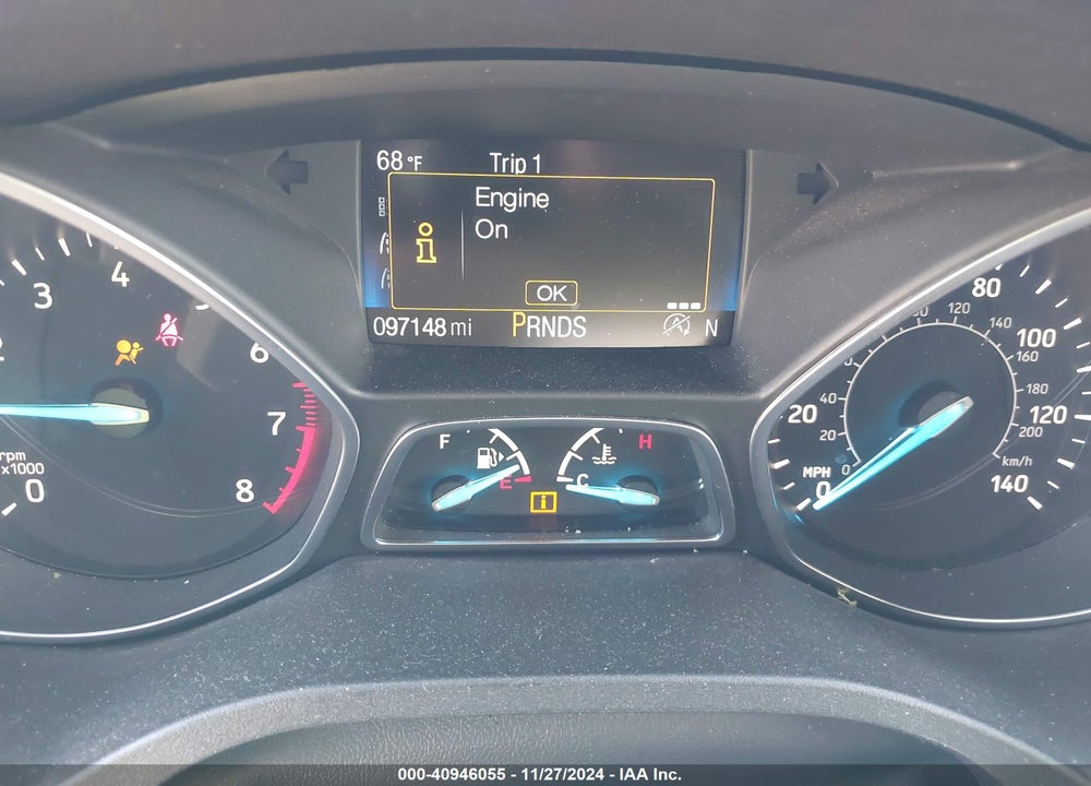 2017 FORD ESCAPE SE VIN: 1FMCU0G94HUE34119