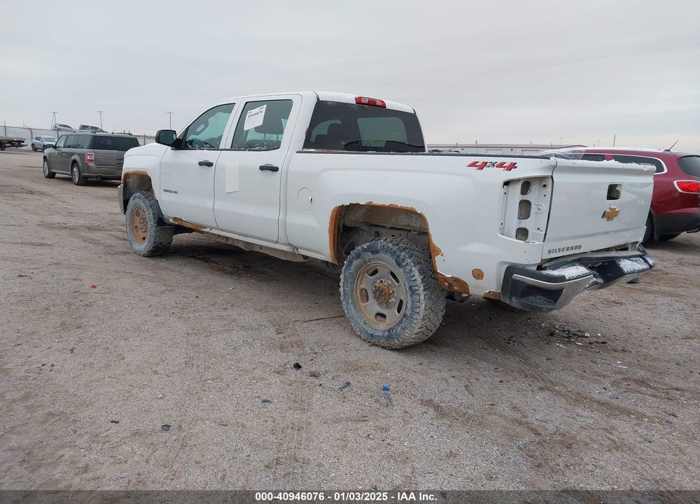 2018 CHEVROLET SILVERADO 2500HD WT VIN: 1GC1KUEY5JF196133