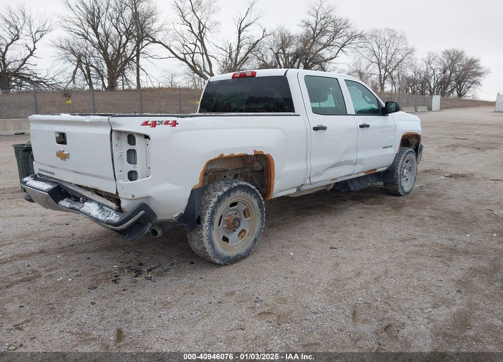 2018 CHEVROLET SILVERADO 2500HD WT VIN: 1GC1KUEY5JF196133