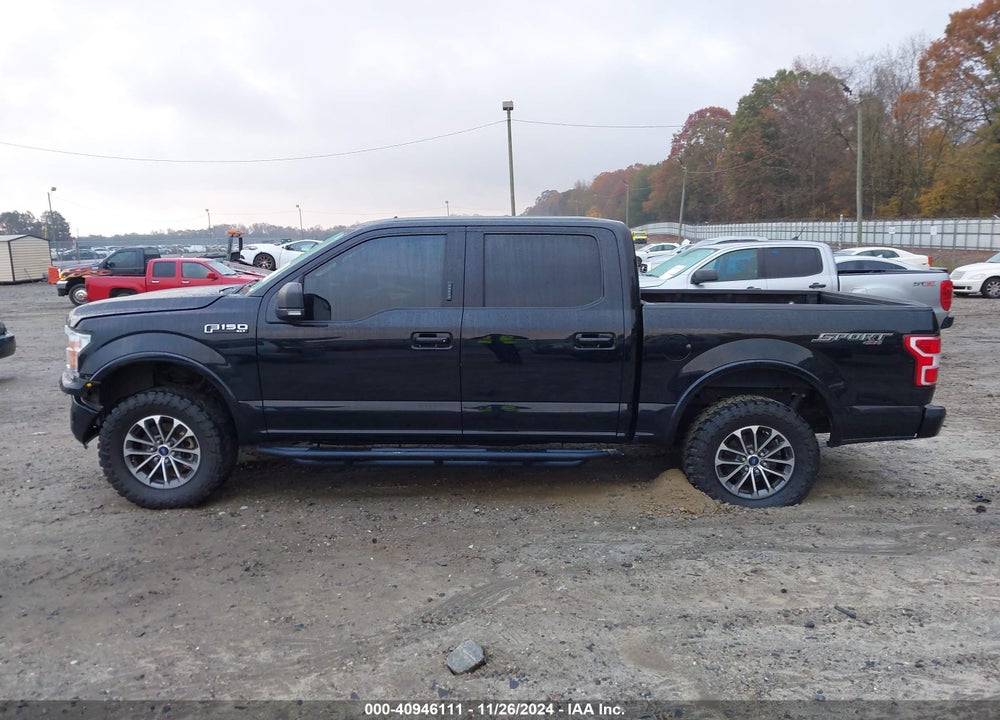 2018 FORD F-150 XLT VIN: 1FTEW1E50JFB49960