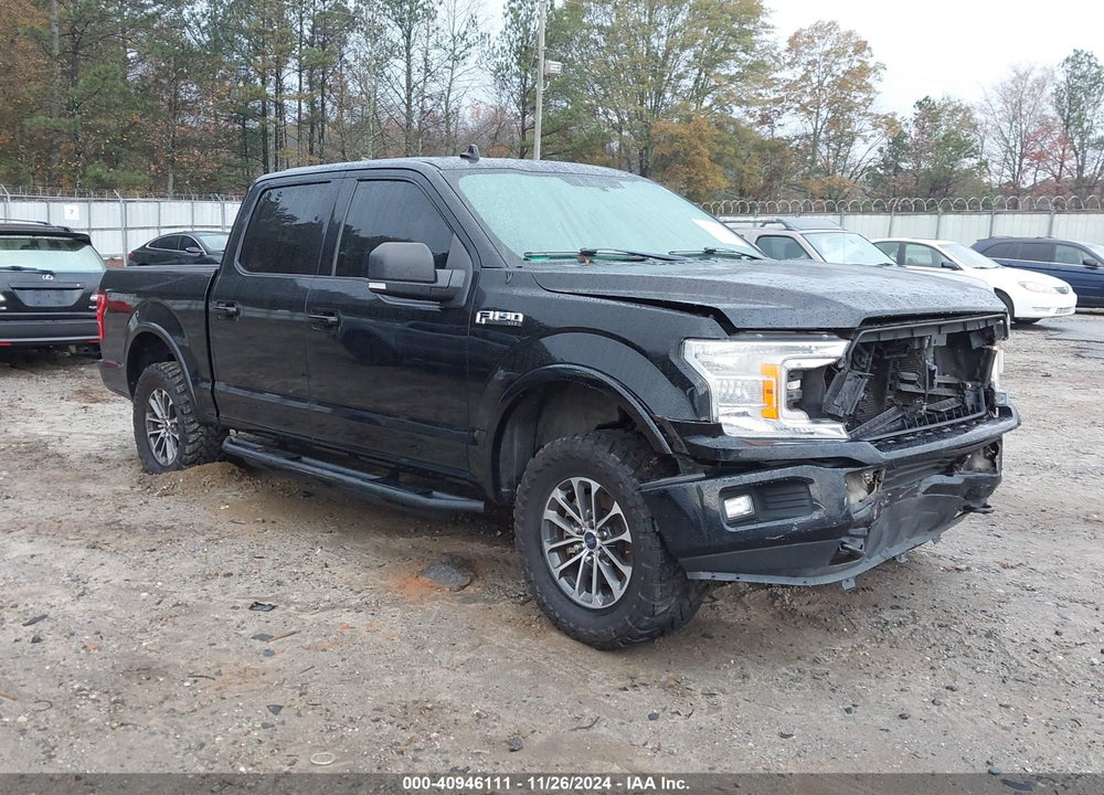 2018 FORD F-150 XLT VIN: 1FTEW1E50JFB49960