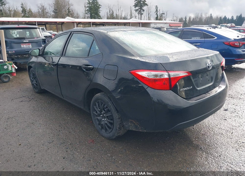 2014 TOYOTA COROLLA LE VIN: 2T1BURHE0EC225422