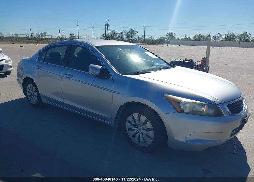 2009 HONDA ACCORD 2.4 LX VIN: 1HGCP26339A038594