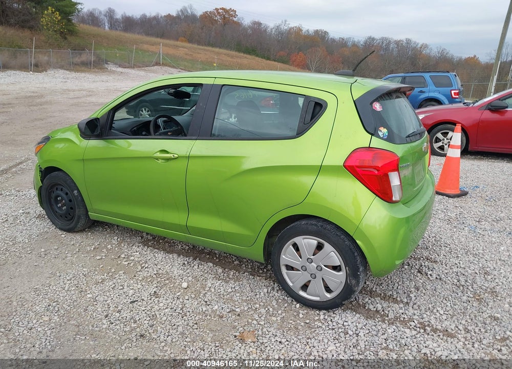 2016 CHEVROLET SPARK VIN: KL8CB6SA2GC581051