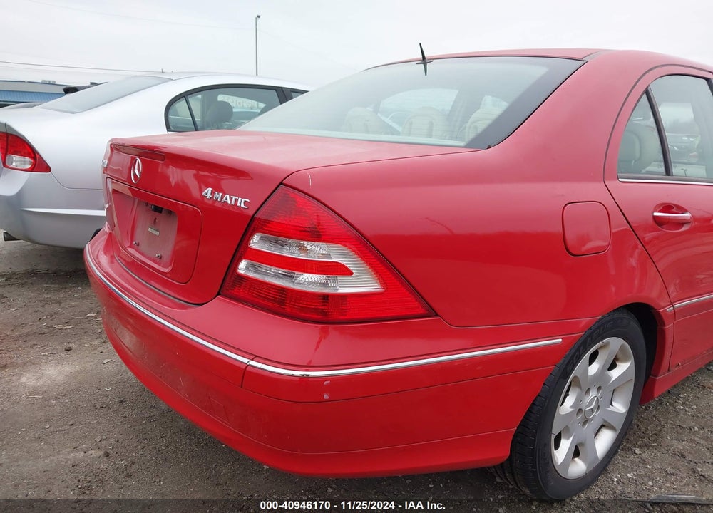 2005 MERCEDES-BENZ C 240 LUXURY 4MATIC VIN: WDBRF81J85F688778